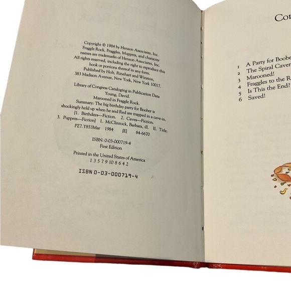 Vintage Fraggle Rock book - Picture 4 of 4